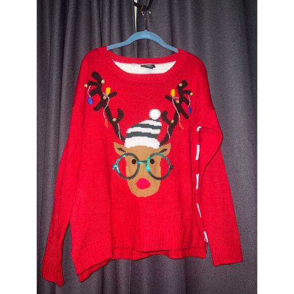 Ugly Christmas Sweater Xmas Size XL - Picture 1 of 3